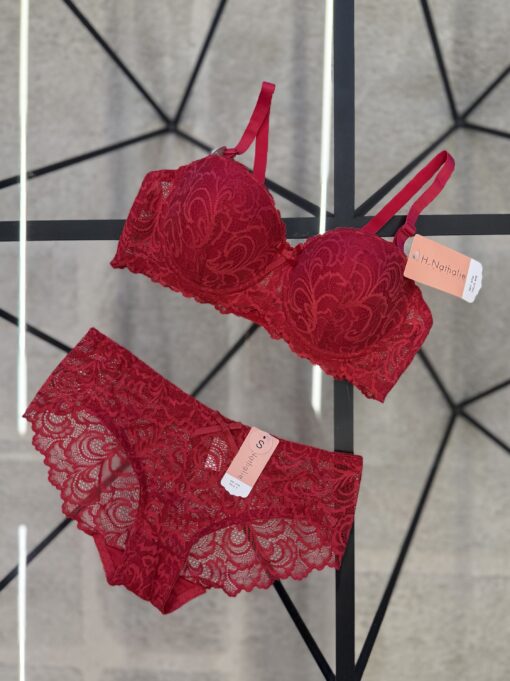 Ensemble 2 pcs h.nathalie - Rouge -