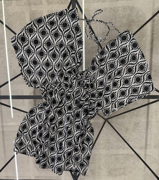 Kimono primark court " Noir et blanc  "