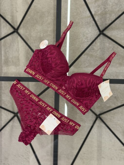 Ensemble 2 pcs " Aubergine " - Push Up -