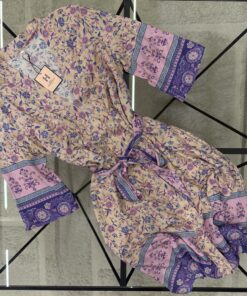 Peignoir H " Beige "