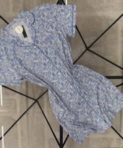 Chemise de nuit " bleu "