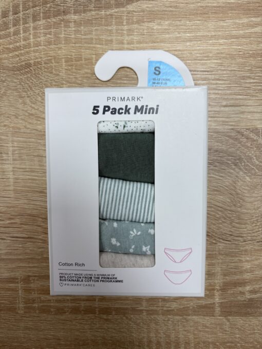 Pack de 5 culottes " green"
