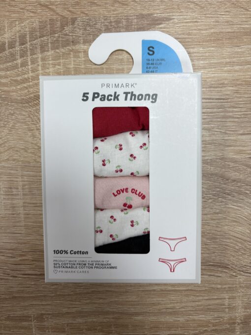 Pack de 5 culottes " cerises "