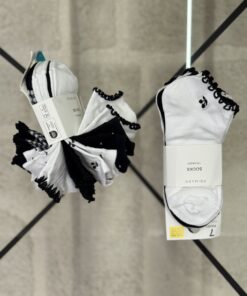 Pack de 7 chaussettes primark " à carreaux noir  "