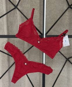 Alternative view of Ensemble 2 pcs primark " rouge "