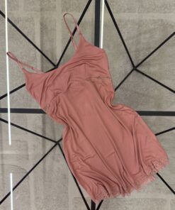 Alternative view of Nuisette peignoir " Rose "