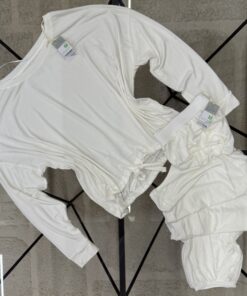 Pyjama primark haut manche longue " blanc "