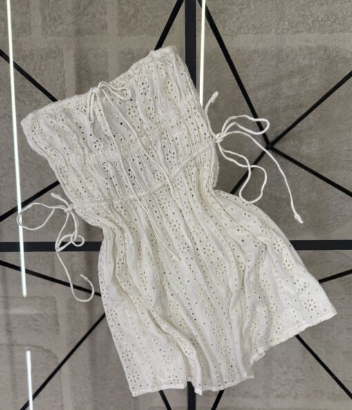 Robe en lin primark " Ecru "