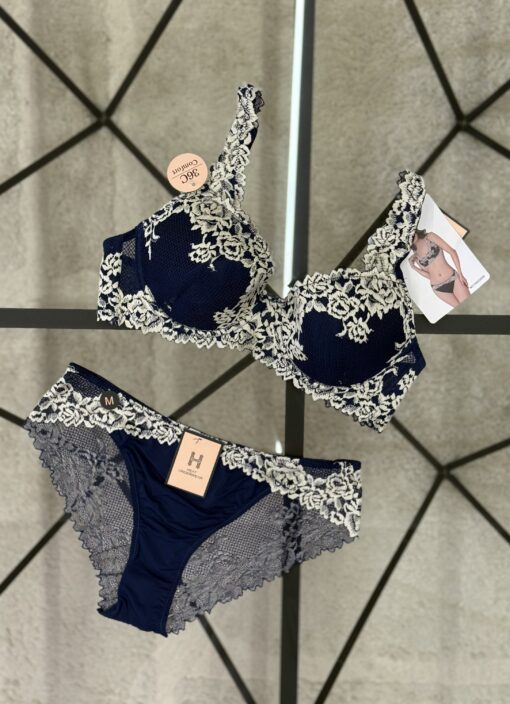 Ensemble 2 pcs H " Bleu nuit "