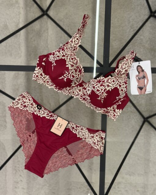 Ensemble 2 pcs H " Bordeaux "