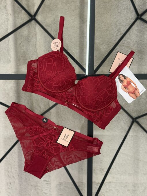 Ensemble 2 pcs H " Bordeaux "