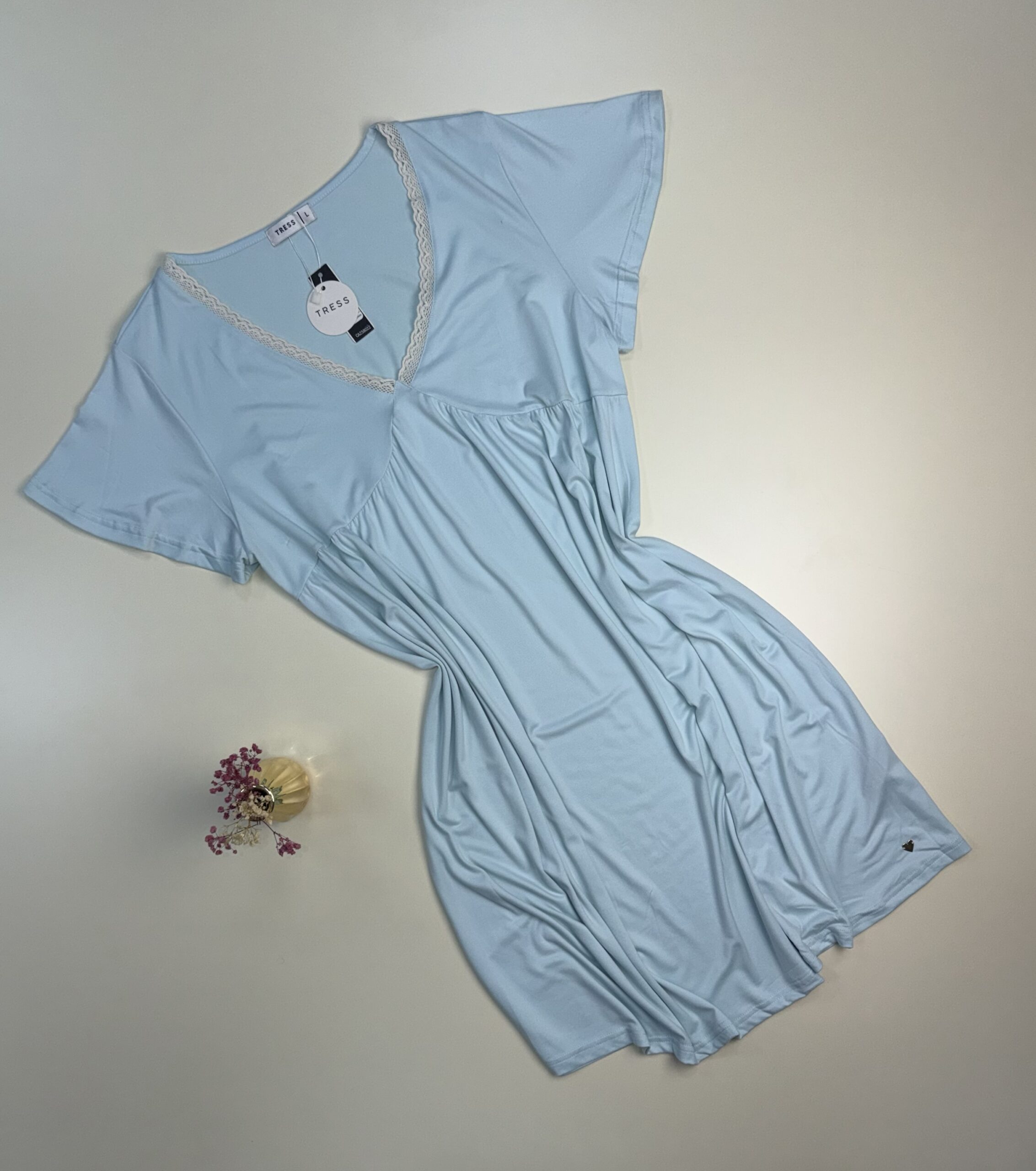 Chemise de nuit " Bleu "