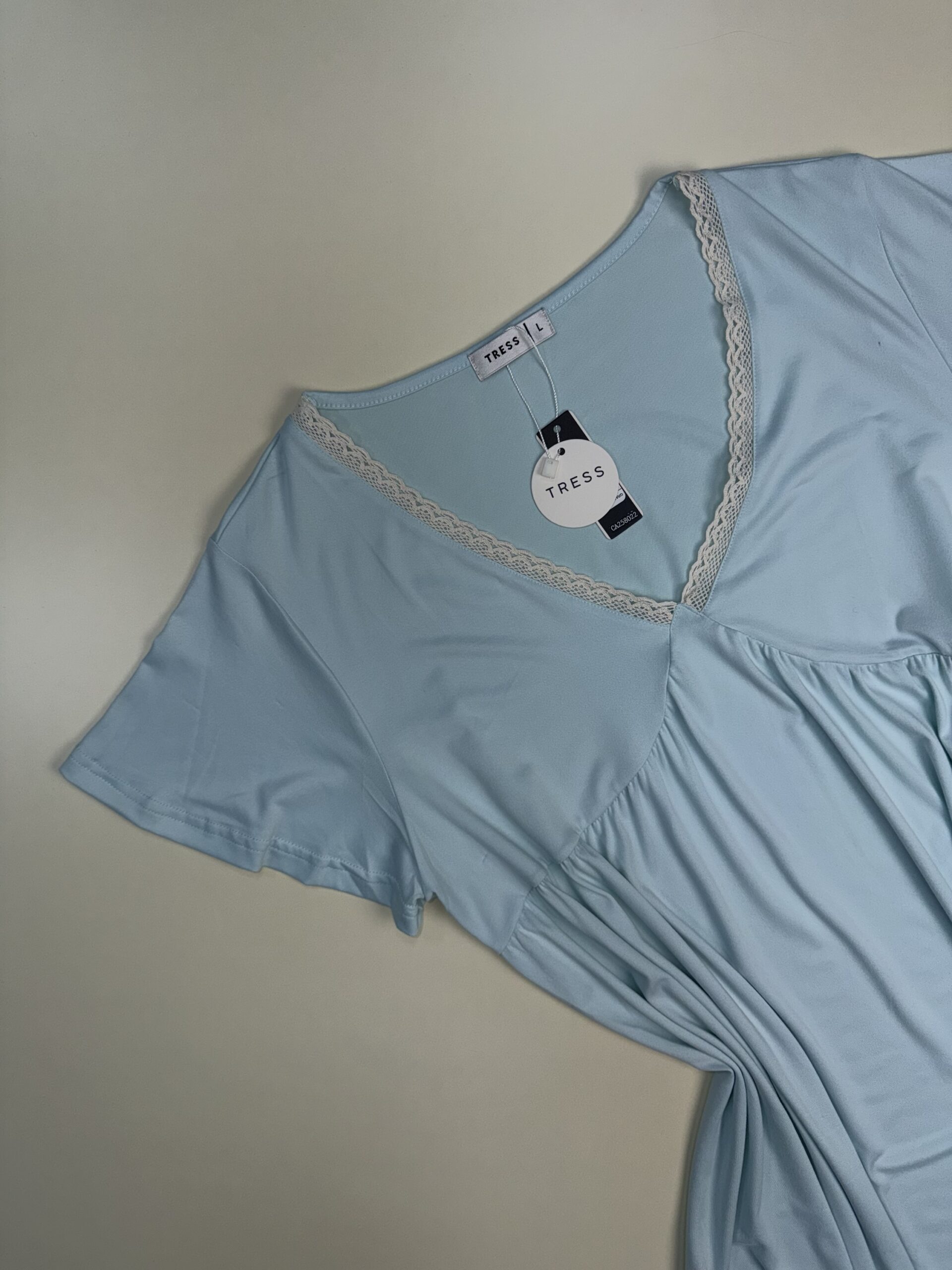 Chemise de nuit " Bleu " – Image 3