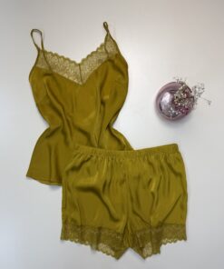 Short bustier H " Moutarde "
