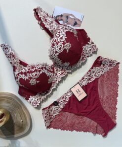 Ensemble 2 pcs H " Bordeaux "