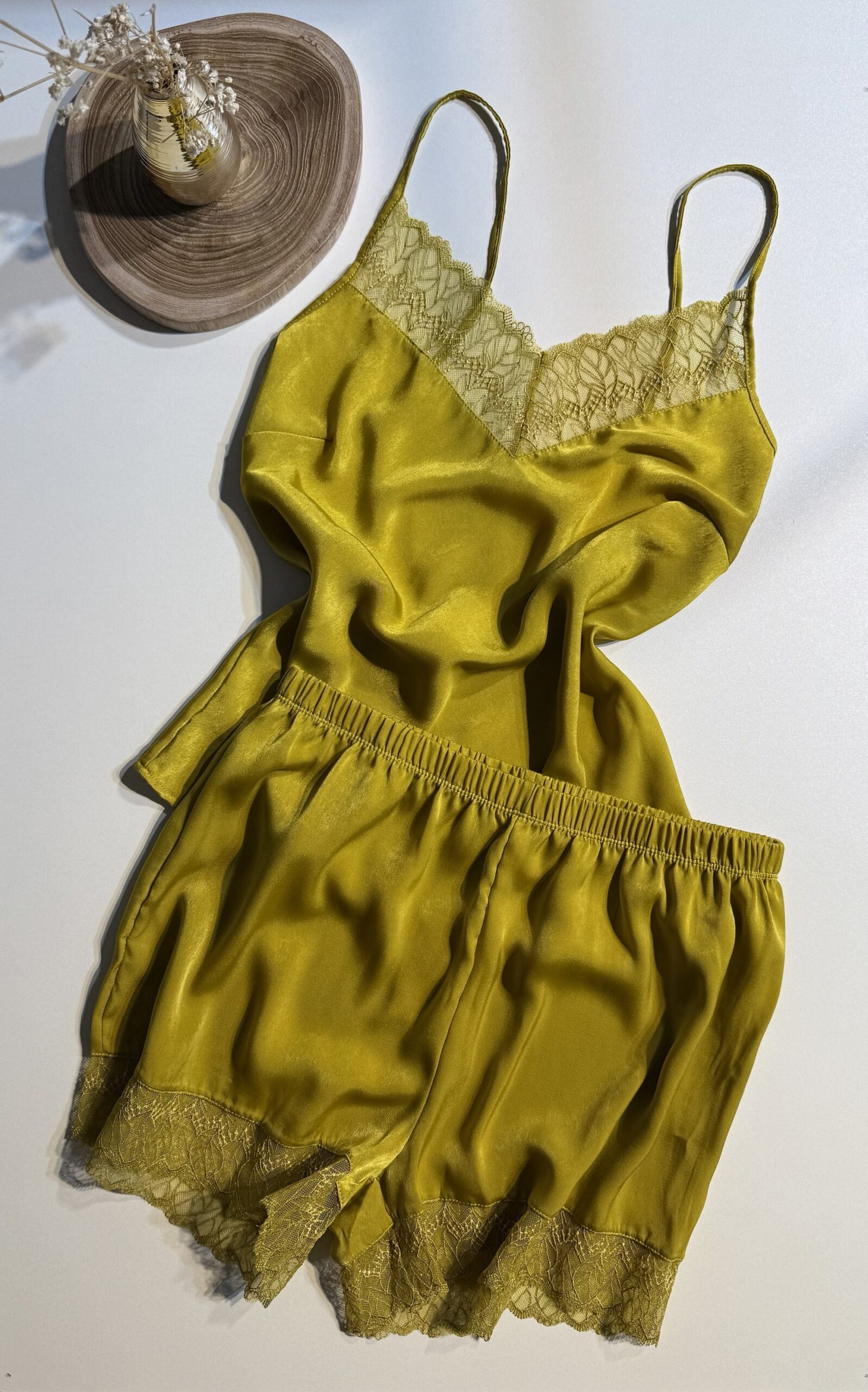 Short bustier H " Moutarde "