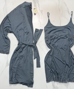 Nuisette peignoir " Bleu "