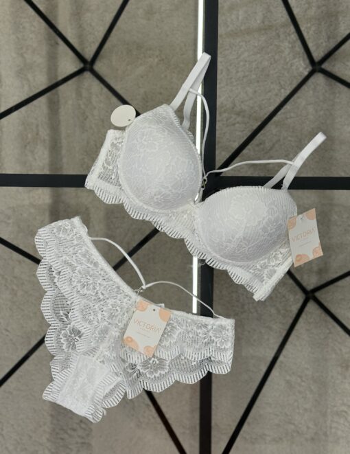 Ensemble 2 pcs " Blanc " - Push Up -