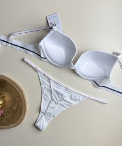 Alternative view of Ensemble 2 pcs primark " blanc love to lounge "