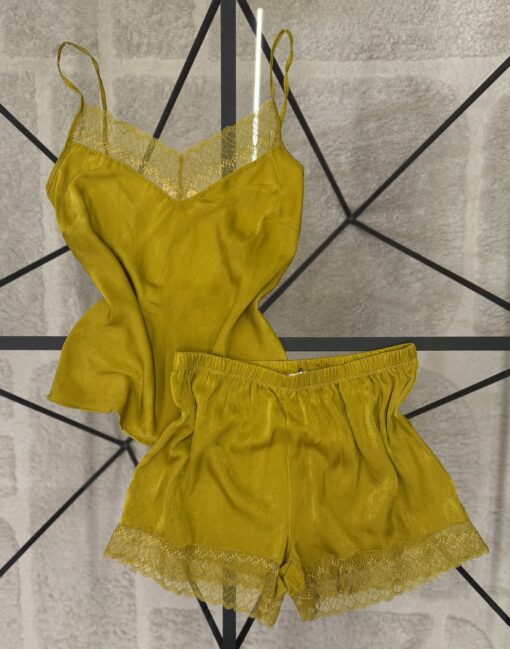 Short bustier H " Moutarde "