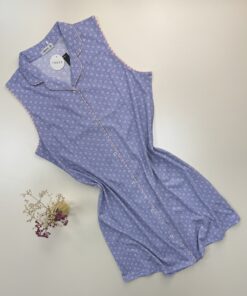 Chemise de nuit " Bleu "