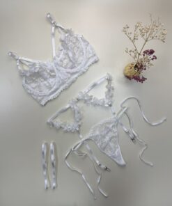 Ensemble 5 pièces  H - blanc -