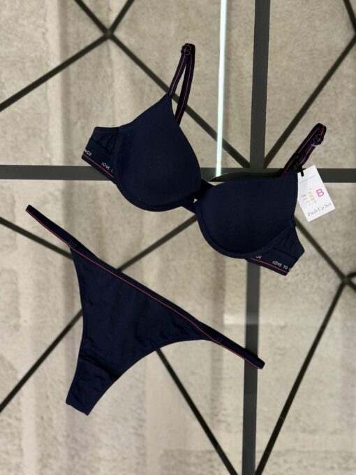 Ensemble 2 pcs primark " bleu marine love to lounge "