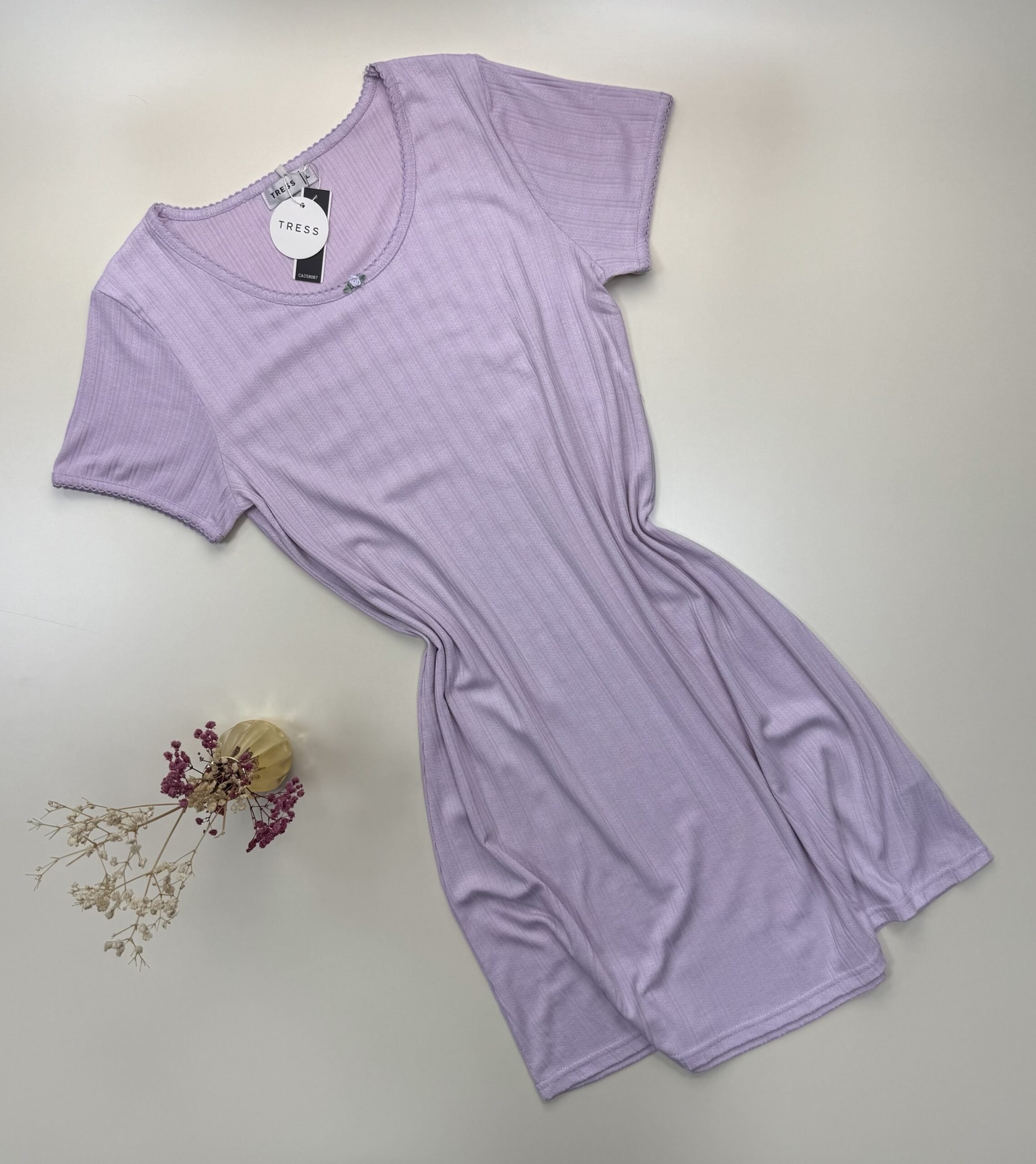 Chemise de nuit " Mauve "