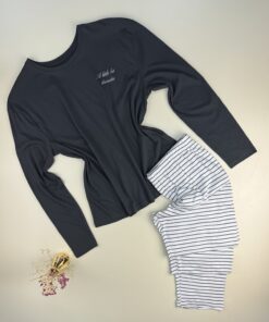 Pyjama haut manche longue - Primark - " à rayures "