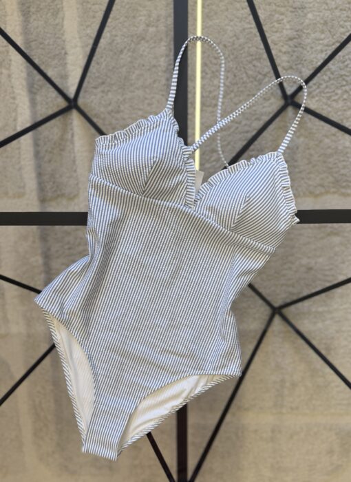 Maillot h&m - bleu à rayure -