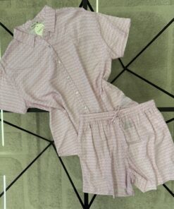 Alternative view of Pyjama Short " Rose "