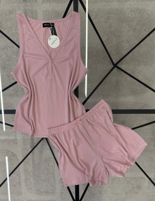 Pyjama short " Rose "