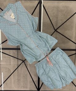 Alternative view of Pyjama Short " Vert "