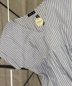 Alternative view of Chemise de nuit " Bleu "