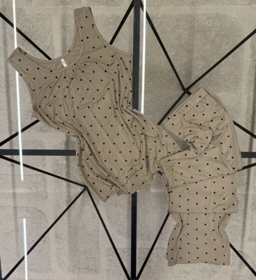 Pyjama Pantalon Bustier " Khakhi "