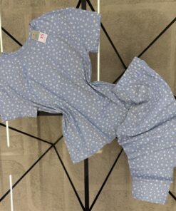 Pyjama haut demi manche - Primark - à fleur light blue