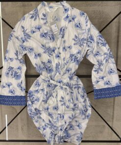 Alternative view of Peignoir  - Primark - motifs bleu