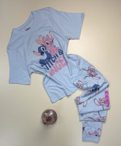 Pyjama Haut demi manche Primark - Stitch & angel - coton
