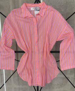 Alternative view of Chemise en lin primark " à rayures "