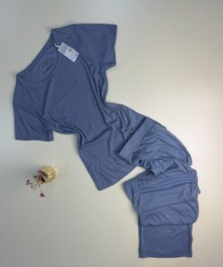 Pyjama haut demi manche pantalon primark " bleu "