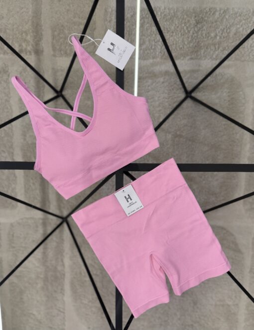 Brassière-short H " Rose "