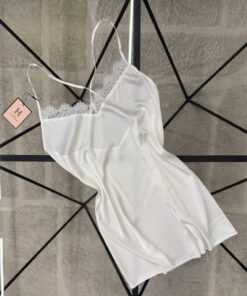 Alternative view of Ensemble nuisette peignoir "blanc"