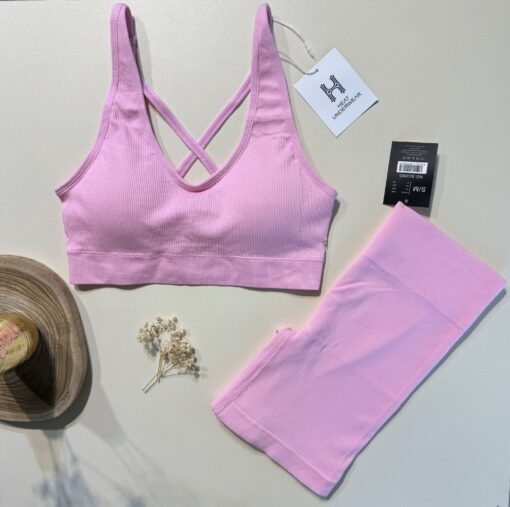 Brassière-short H " Rose "