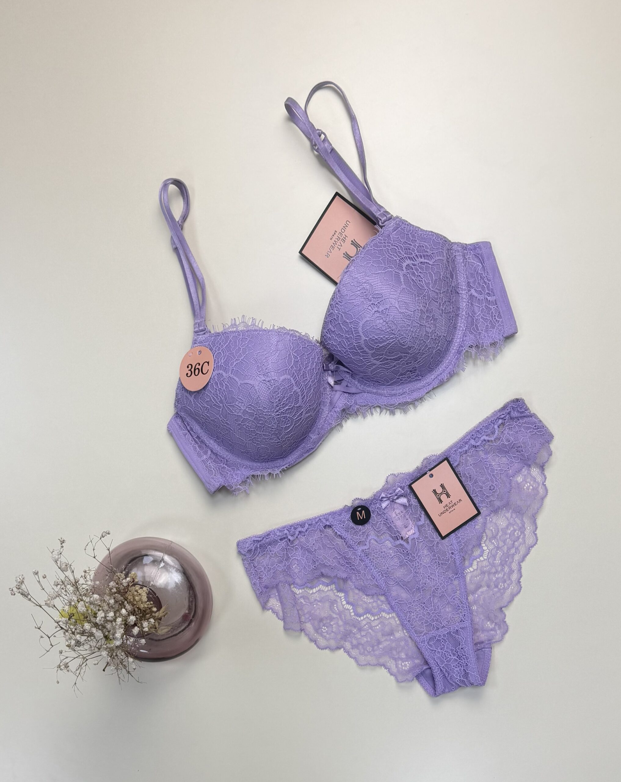 Ensemble 2 pcs H " Mauve "