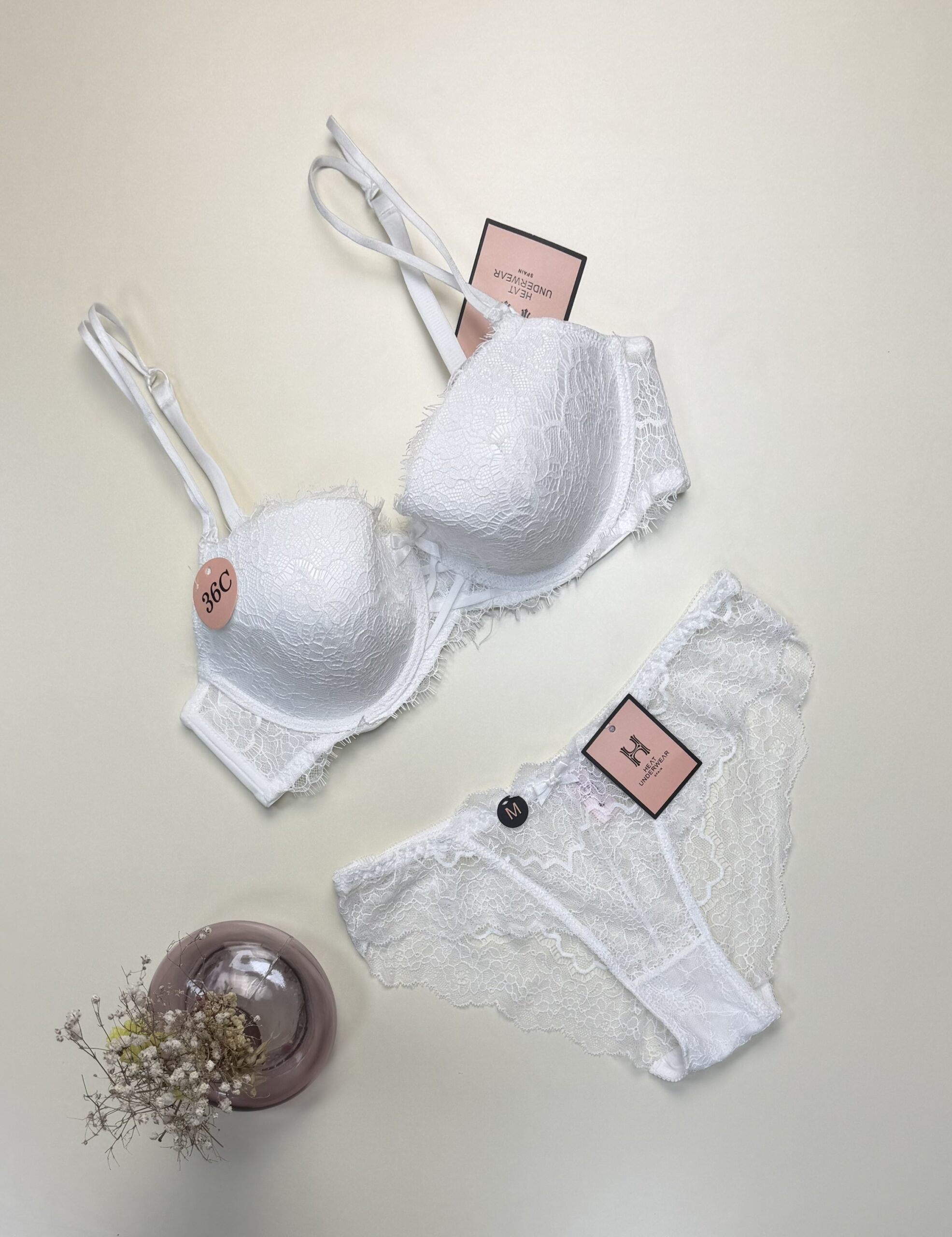 Ensemble 2 pcs H " Blanc "