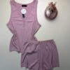 Pyjama short " Rose "
