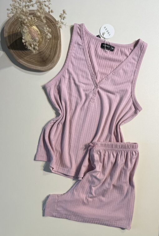 Pyjama short " Rose "