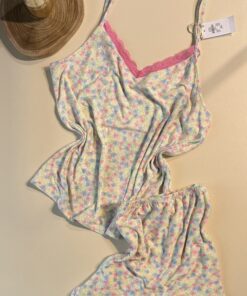 Alternative view of Pyjama short bustier - Primark - " Multi à fleurs "