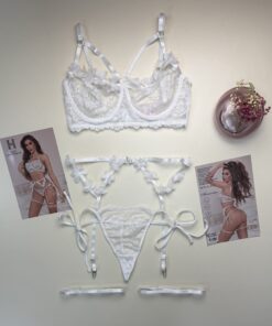 Alternative view of Ensemble 5 pièces  H - blanc -