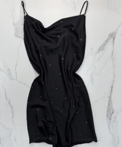 Alternative view of Nuisette Perlé " Noir "